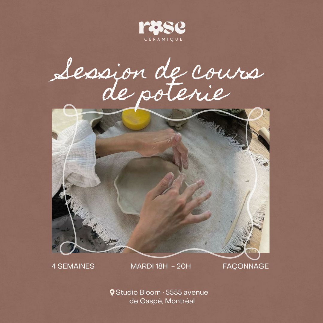 Session de cours - 4 semaines - JUIN