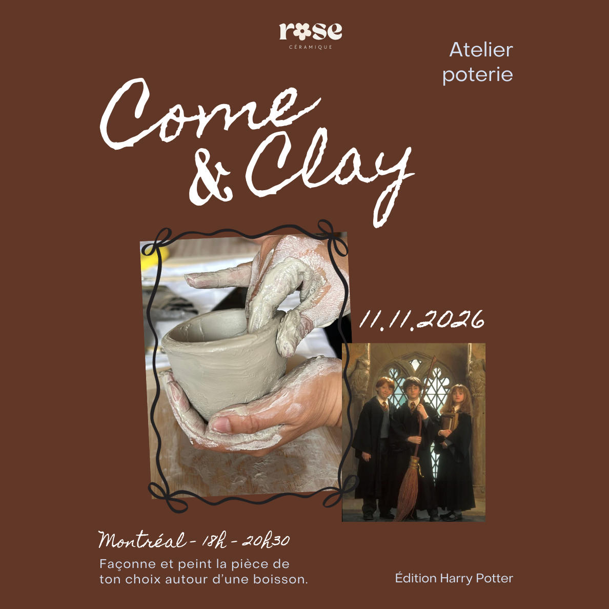 Come & Clay - Harry Potter 11.11